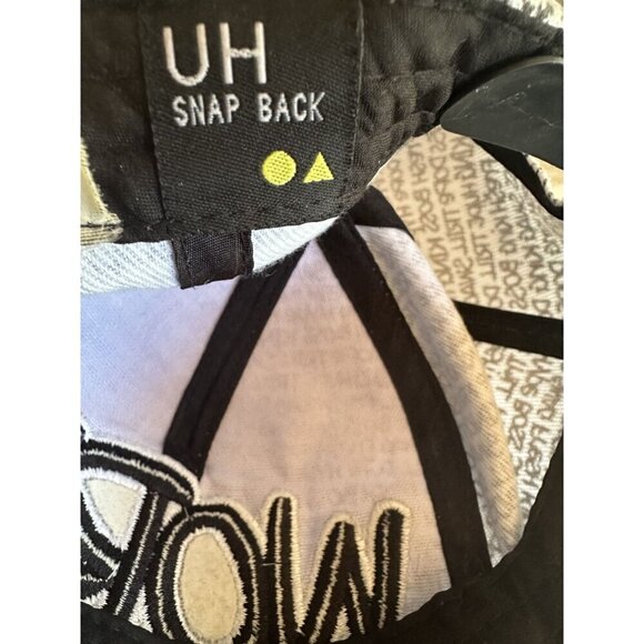 Urban Hype Snapback Hat With Word Design - Picture 3 of 7